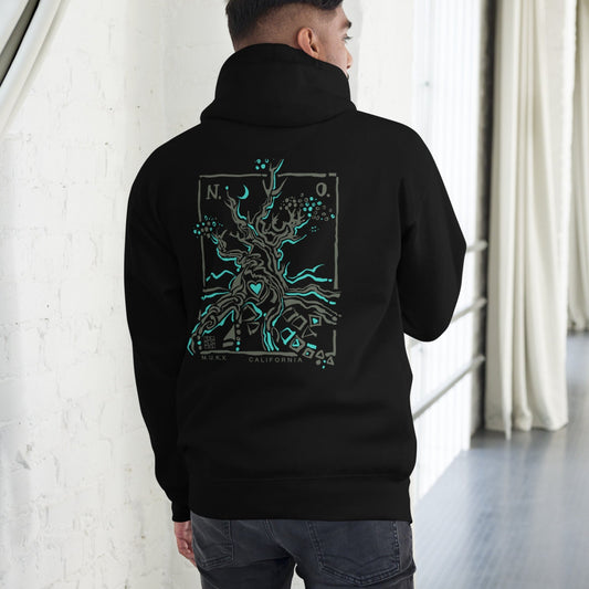 MUKX Methuselah Tree drawing Unisex Hoodie