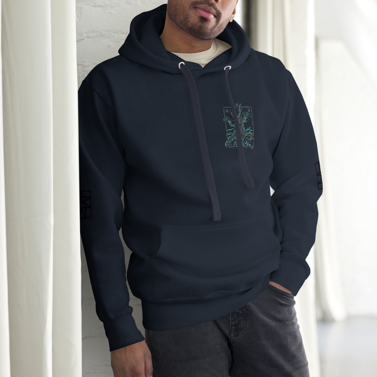 MUKX Methuselah Tree drawing Unisex Hoodie